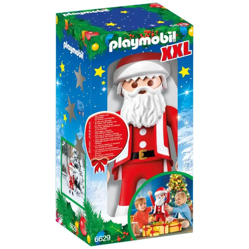 Oversized Festive Santa Decoration 1