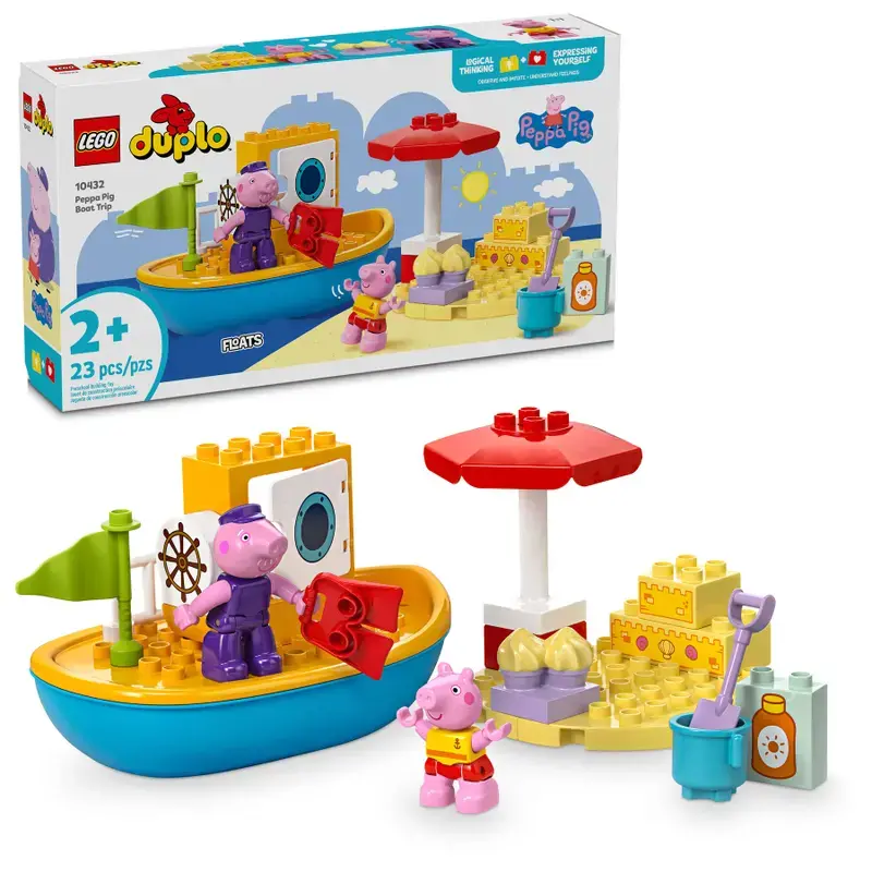Peppa Pig Boat Trip Building Set For Kids 10432 1