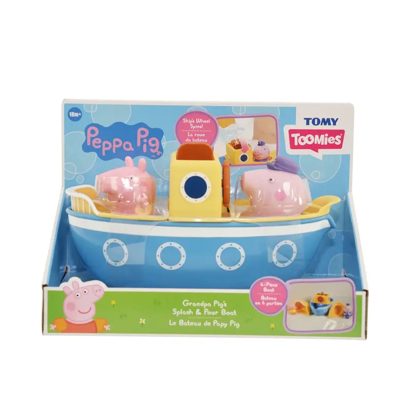 Peppa Pig Grandpa Pig Splash-And-Pour Boat 1