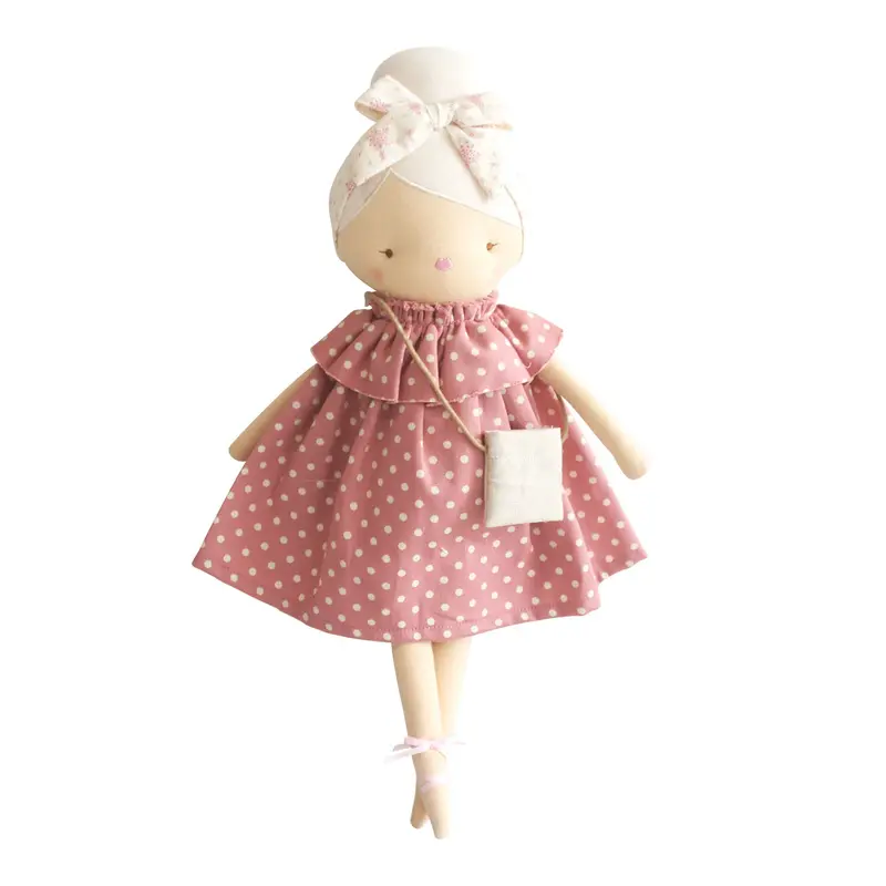 Pink Polka Dot Piper Doll 1