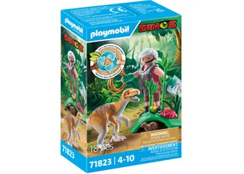 Playmobil Dinos – Velociraptor Action Figure Set (71823) 1