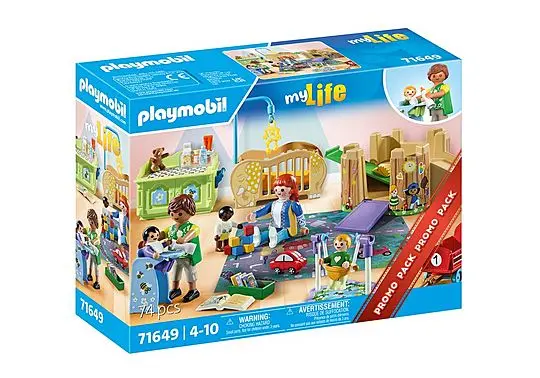 Playmobil My Life Toddler Group – Early Years Role-Play Set (71649) 1