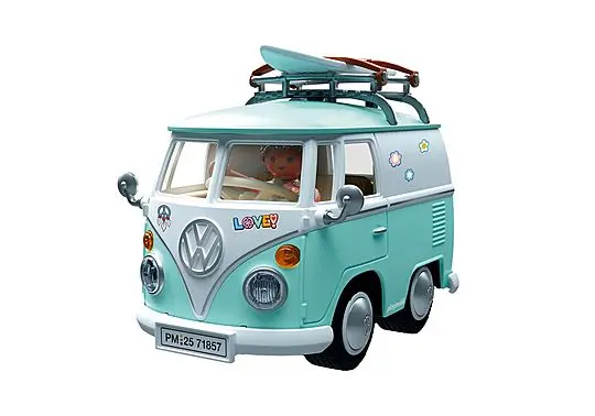 Playmobil X Volkswagen T1 Camper Van – Retro-Style Adventure Vehicle (71857) 1
