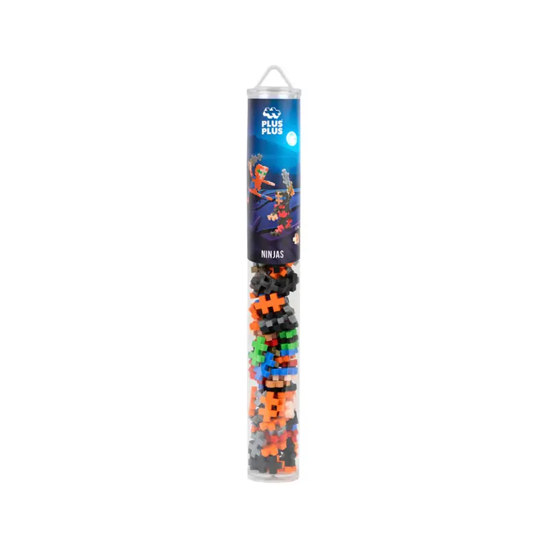 Plus-Plus Ninja Building Set – 100-Piece Creative Construction Toy 1