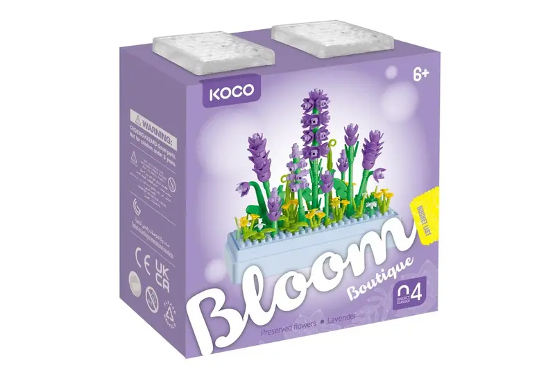 Pocket Garden Lavender Mini Build Set – 239 Pieces 1