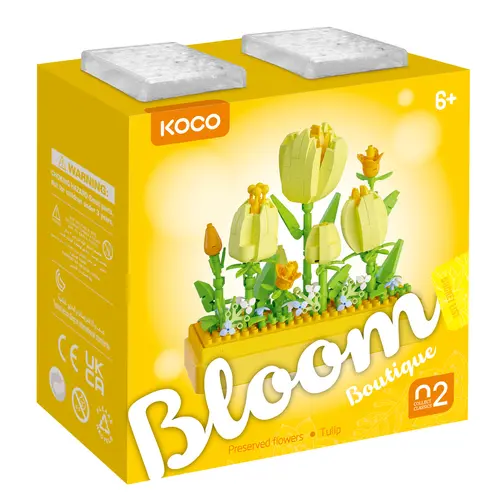 Pocket Garden Tulip Mini Build Set – 295 Pieces 1