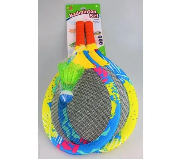 Poolside Badminton And Tennis Combo Set 1