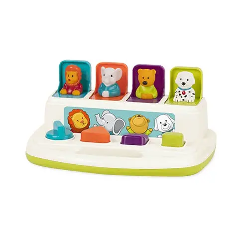 Pop-Up Pals Battat Playset – Surprise-Action Figurine Collection 1