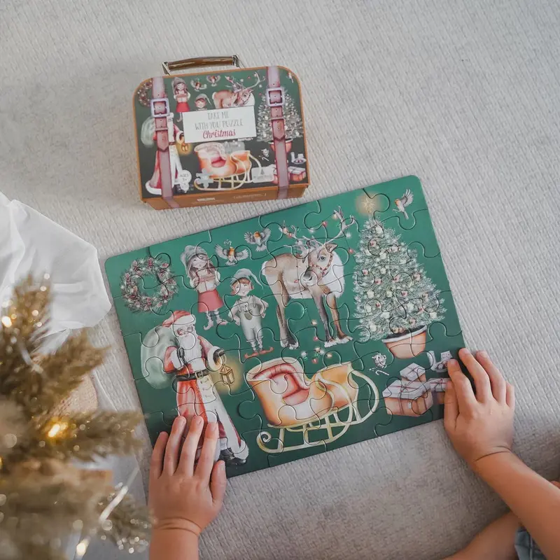Portable Christmas Travel Activity Set 1