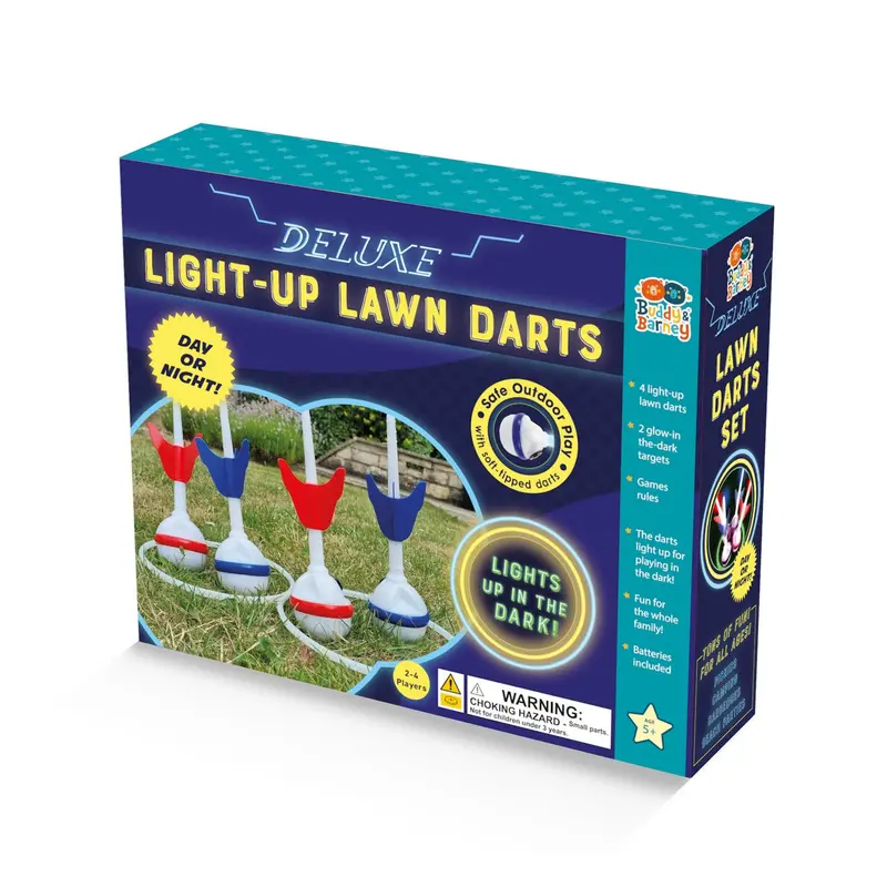 Premium Light-Up Lawn Darts Game Set 1
