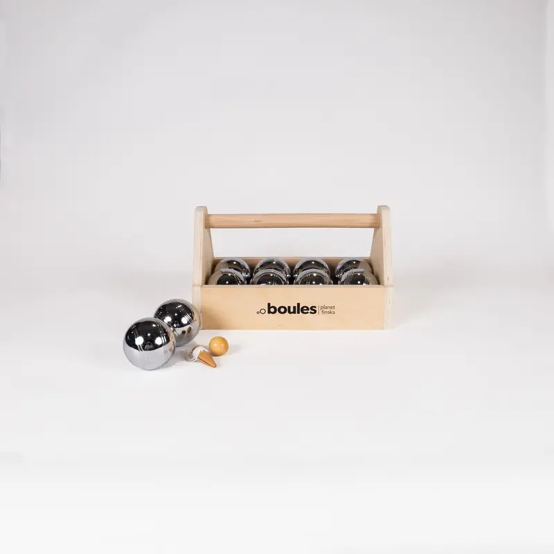 Premium Steel Boules Set With Durable Storage Toolbox 1