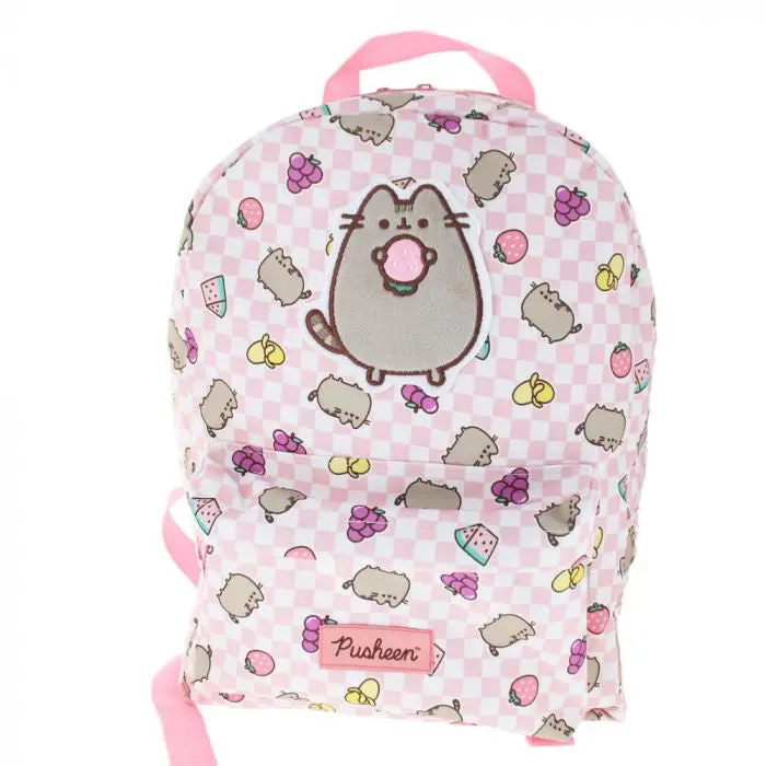 Pusheen Fruits Lightweight School Backpack 1