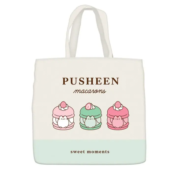 Pusheen Sweets Tote Bag – Lightweight Candy-Print Carryall For Everyday Use 1