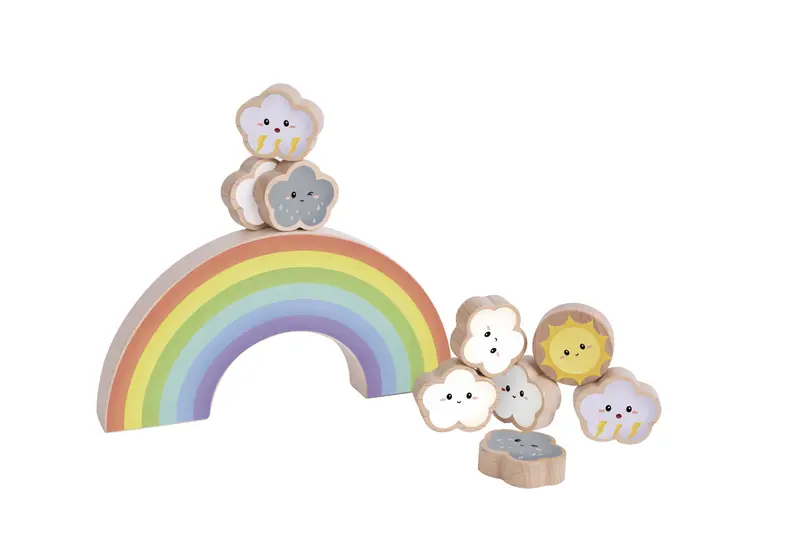 Rainbow Balance Game – Motor Skills Development Toy 1