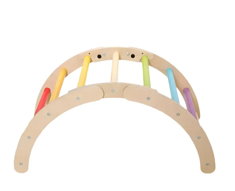 Rainbow Climbing Frame – The Giant Hump Play Structure 1