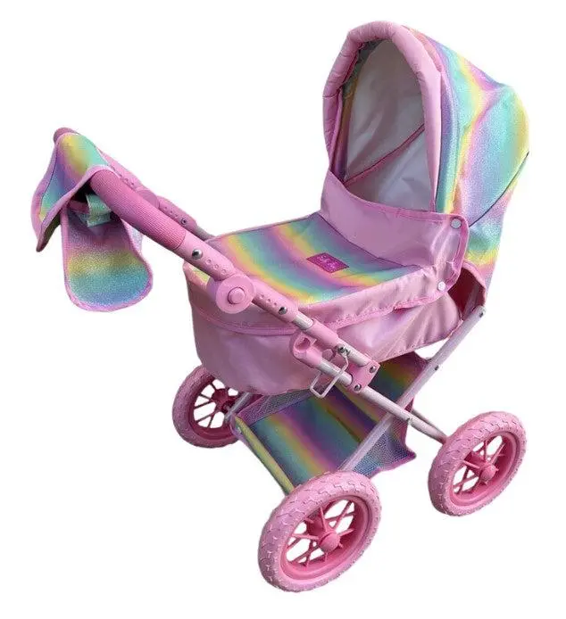 Rainbow Deluxe Doll Pram By Sally Fay 1