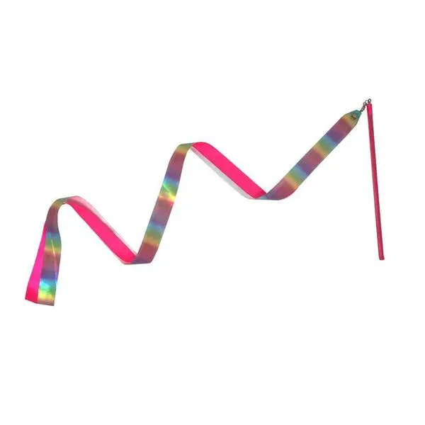Rainbow Ribbon Twirler Toy For Children 1