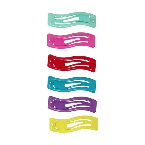 Rainbow-Themed Hair Clip Pack (6 Pieces) 1