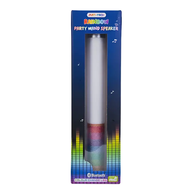 Rainbow-Themed Wand Speaker With Light Effects 1