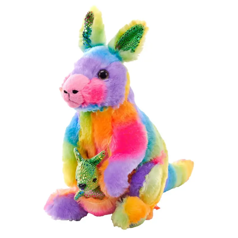 Rainbowkins Playful Kangaroo Plush Toy 1