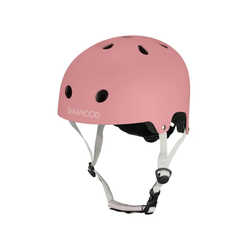 Raspberry-Tinted Eco Helmet For Kids And Adults 1