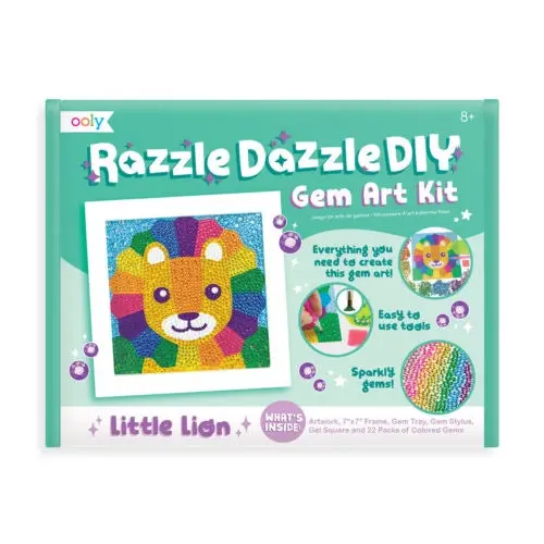 Razzle Dazzle Gem Art Craft Kit – Diy Sparkle Activity Set 1
