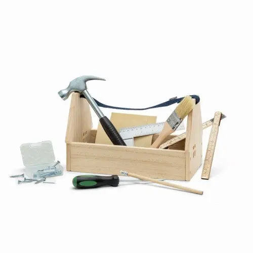 Realistic Toy Toolbox With Functional Tools & Accessories 1