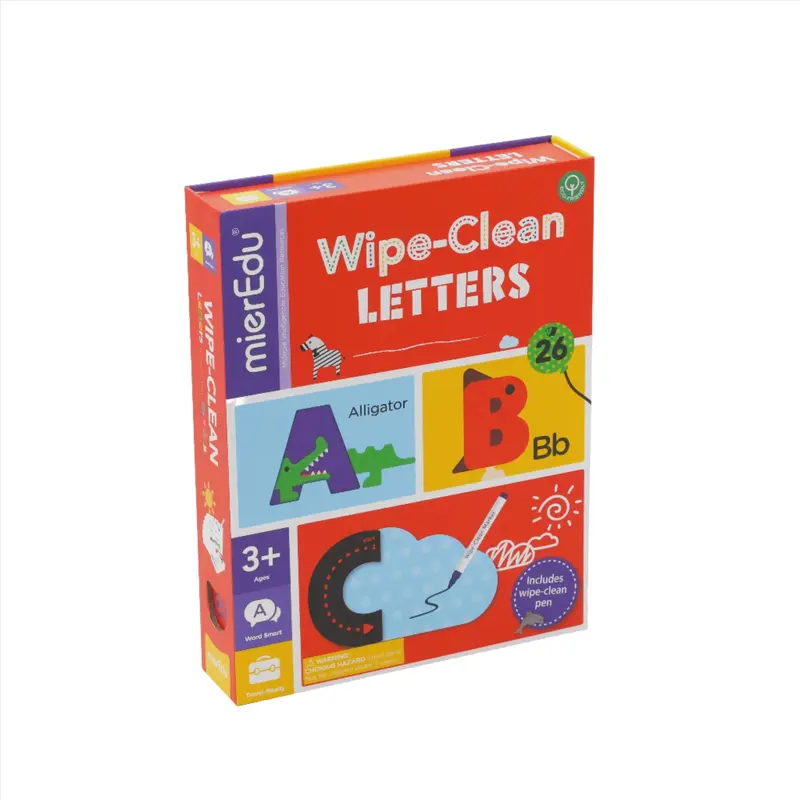 Reusable Wipe-Clean Alphabet Tracing Workbook 1