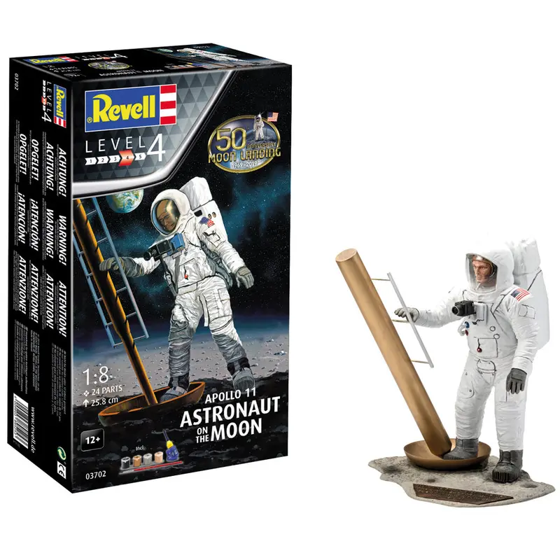 Revell Astronaut On The Moon Building Kit 1