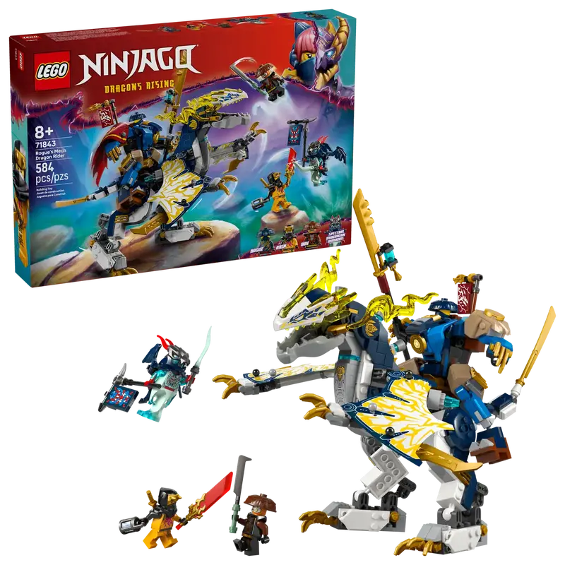 Rogue’S Mech Dragon Rider – Lego 71843 1