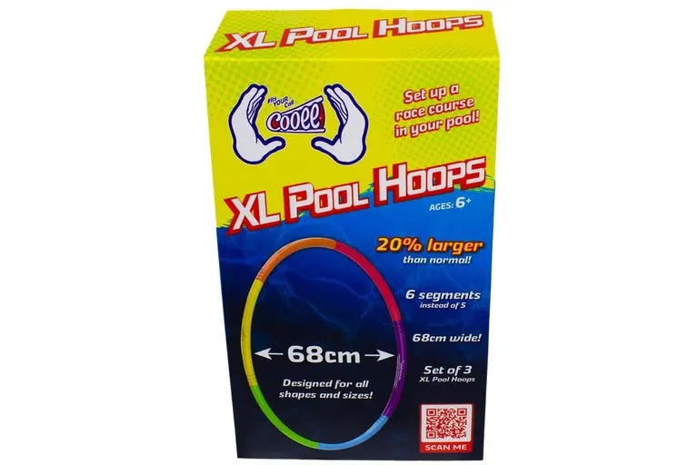 Set Of 3 Extra-Large Pool Hoops 1