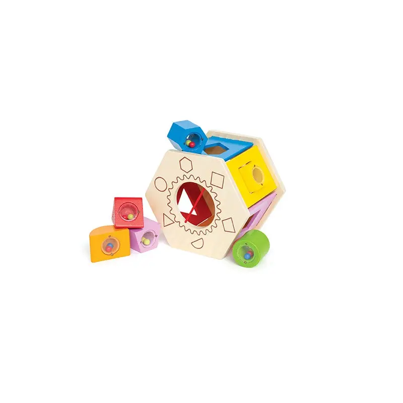Shape Sorting Shake Toy For Toddlers 1