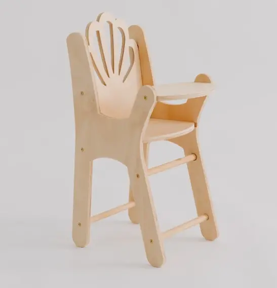 Shell Brand Doll’S High Chair For Playtime 1