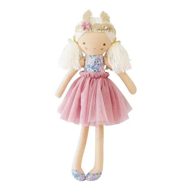 Sienna Liberty Blue Fabric Doll 1