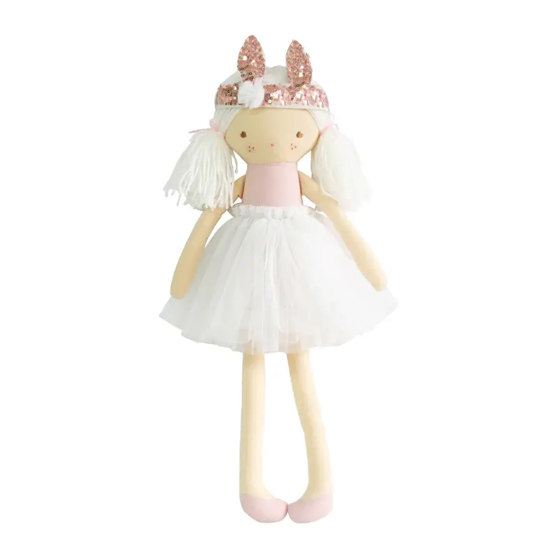 Sienna Pale Pink Cloth Doll 1