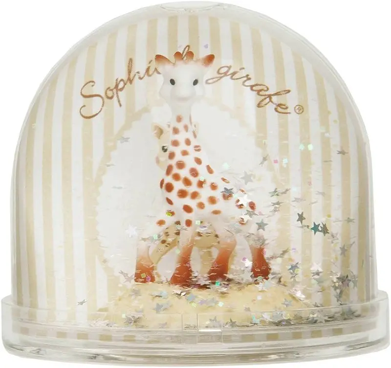Sophie The Giraffe Glitter Water Globe 1