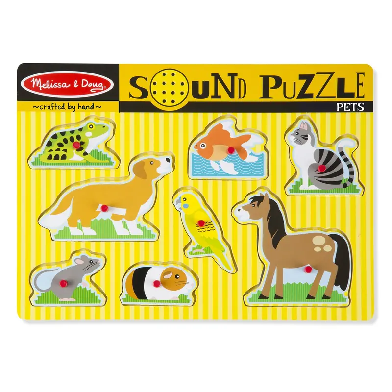 Sound Puzzle: Pets – Interactive Audio Learning Toy 1