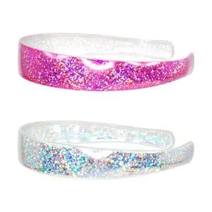 Sparkle Swirl Elastic Headband 1