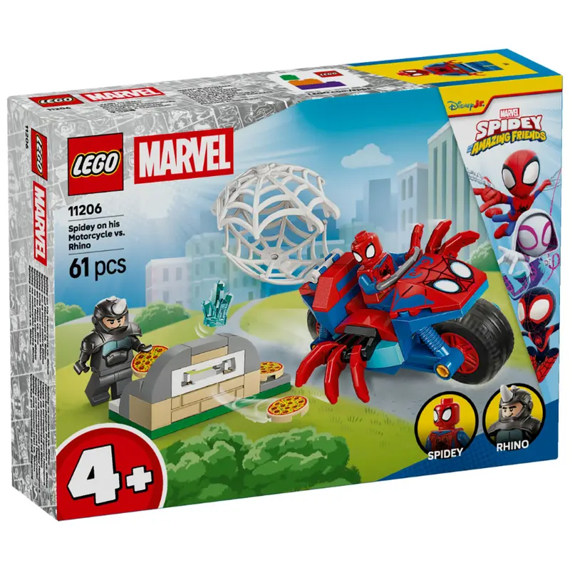 Spider-Man Vs. Ghost Rider Motorcycle Showdown Lego Set 1