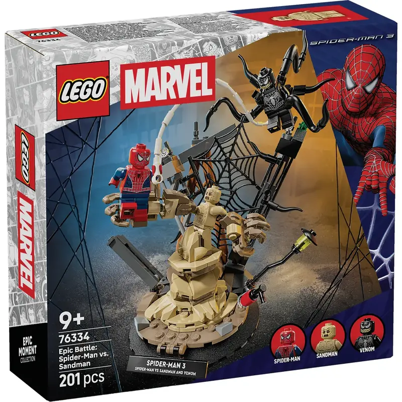 Spider-Man Vs. Sandman Epic Battle Lego Super Heroes Set 1