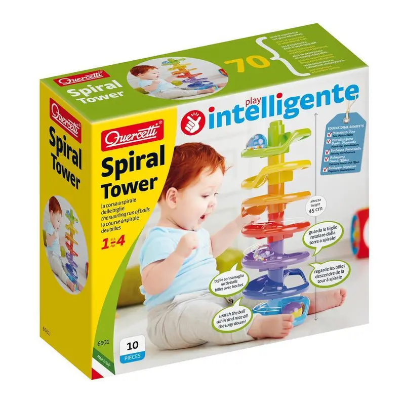 Spiral Tower Stacking Toy – Original Design 1