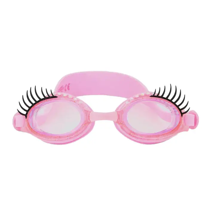 Splash Lash Swim Goggles In Soft Powder Puff Pink 1
