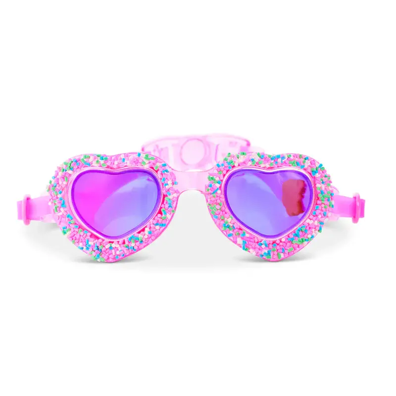 Sprinkle & Sugar-Coated Swim Goggles – Sweetheart Style 1