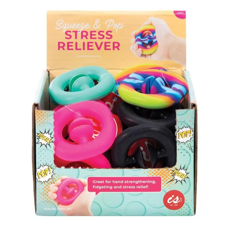 Squeeze-And-Pop Sensory Stress Reliever 1