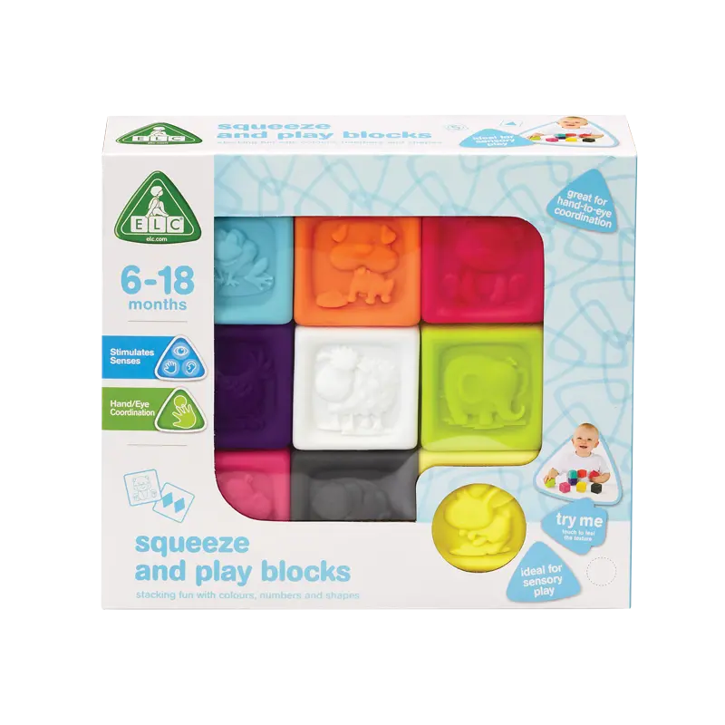 Squeeze & Play Sensory Blocks – Designed For Ages 6–18 Months 1