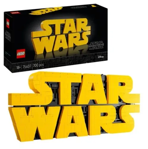 Star Wars Logo Brick-Built Display Model – Lego Set 75407 1