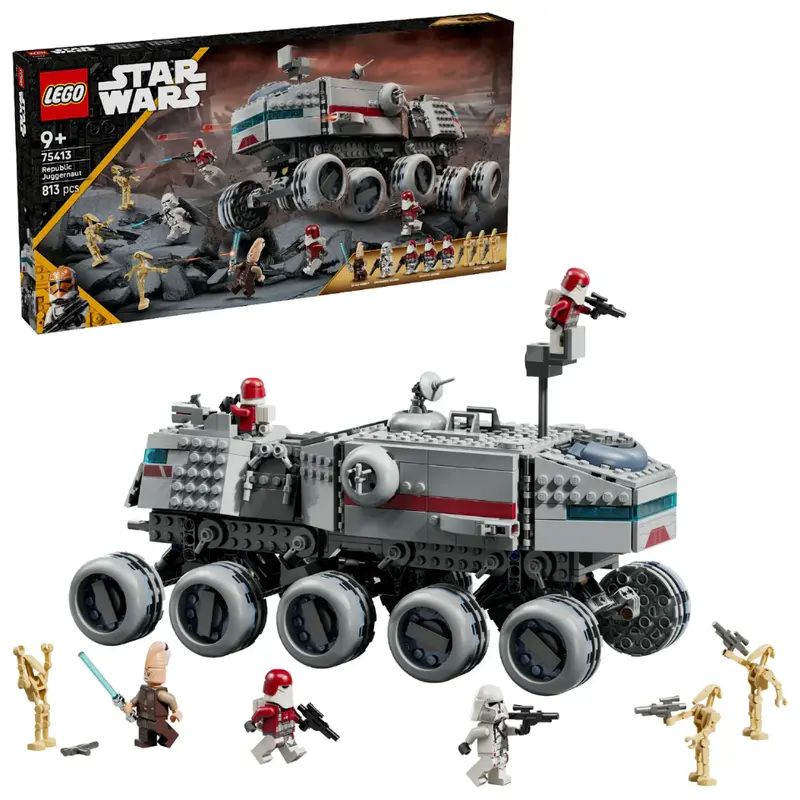 Star Wars Republic Juggernaut Armored Vehicle – Lego 75413 1