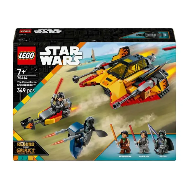 Star Wars Snowspeeder With The Force Burner Feature – Lego 75414 1