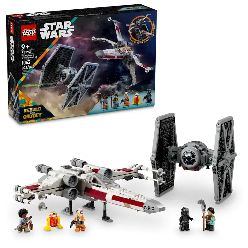 Star Wars Tie Fighter Vs. X-Wing Mashup Set (75393) 1