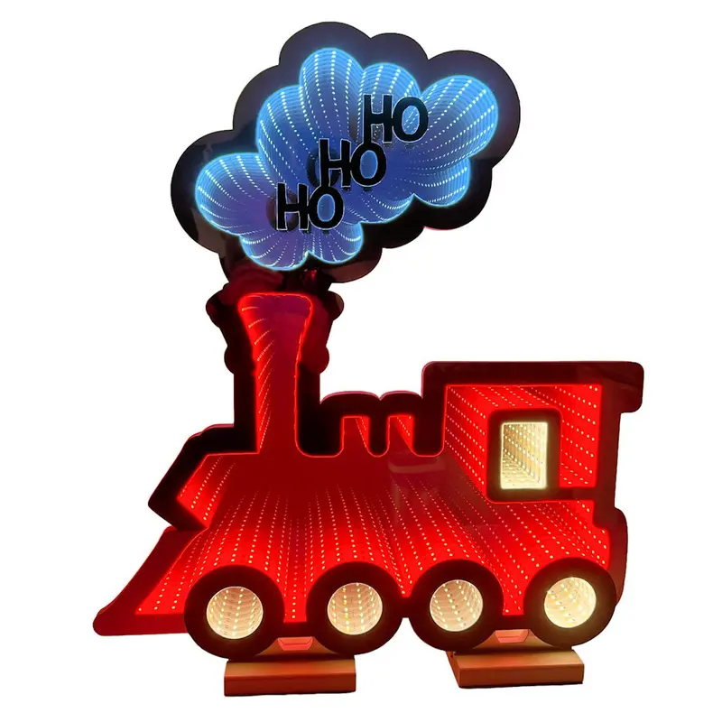 Steam Train Infinity Led Night Light 1